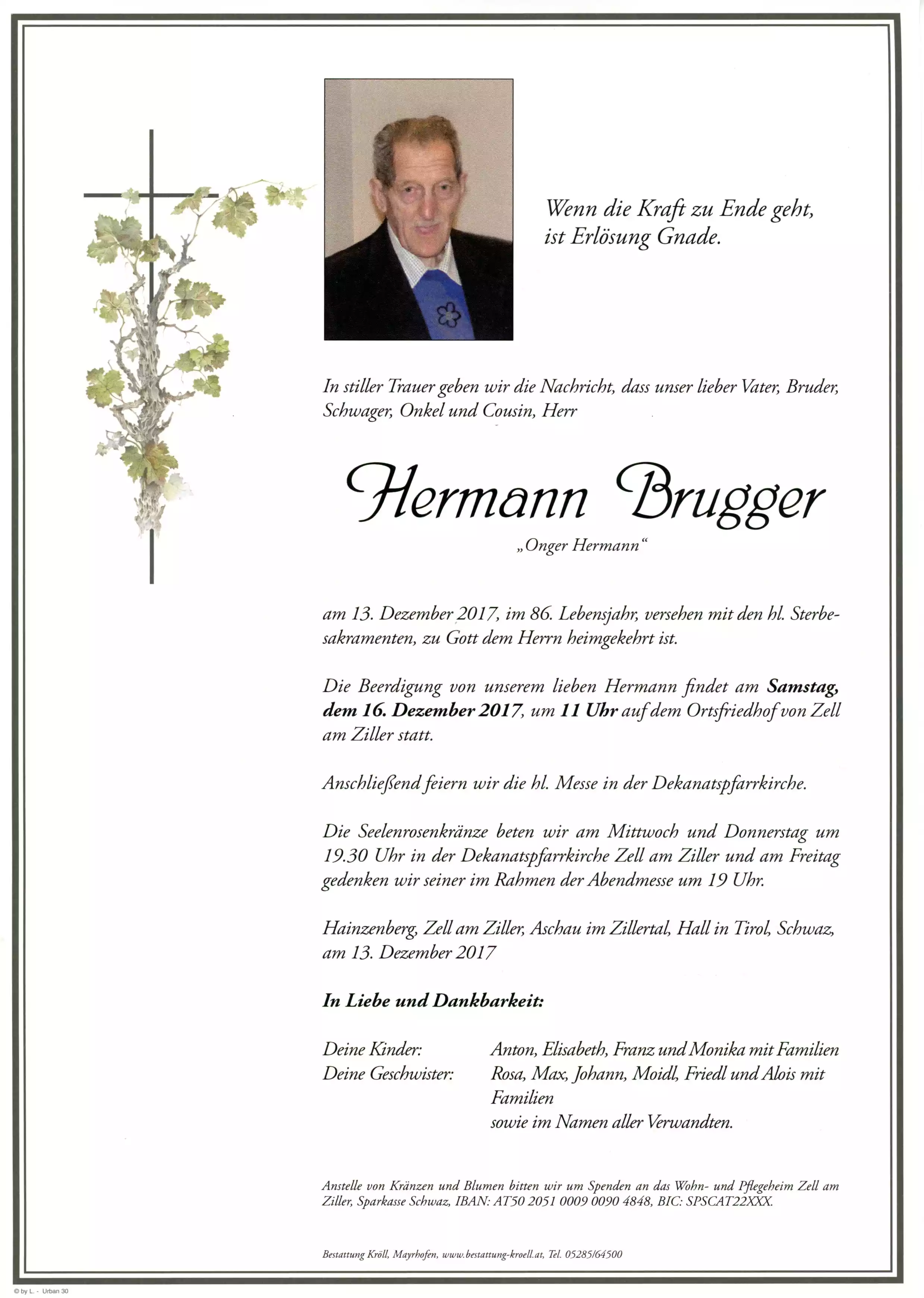 Parte von Hermann Brugger